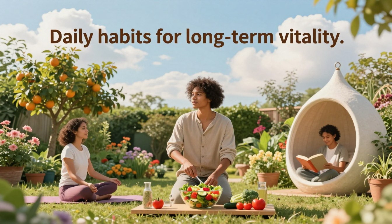 Daily habits for long-term vitality