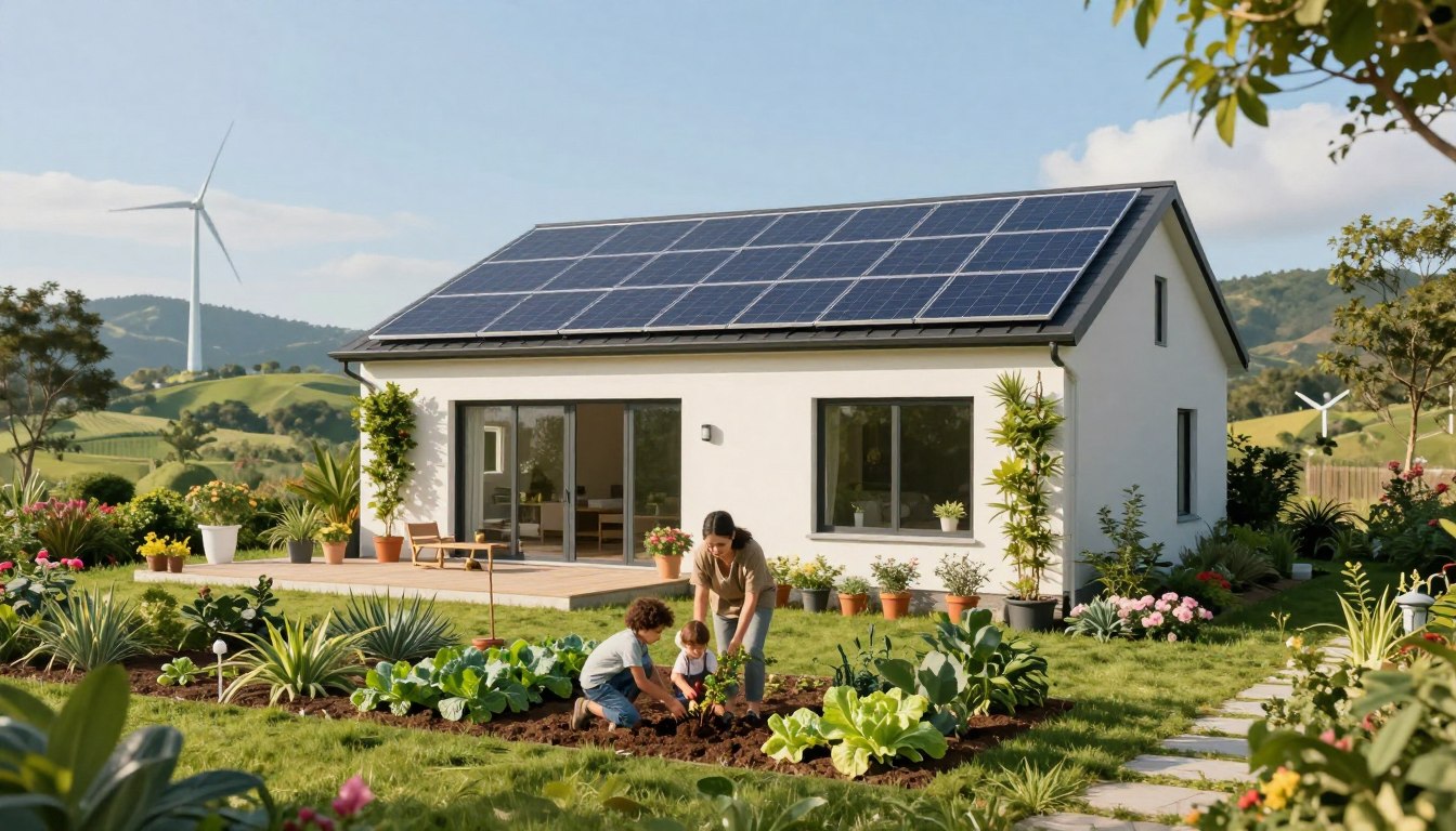 Sustainable energy use at home